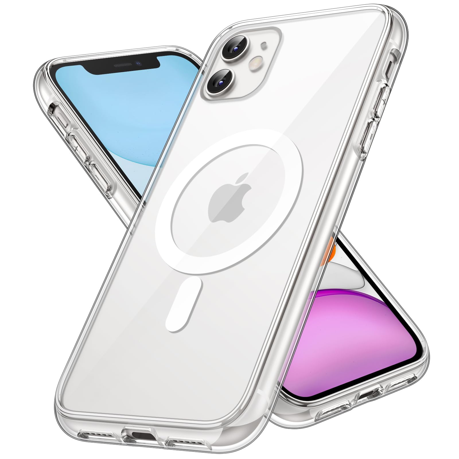 JETech Magnetic Case for iPhone 11 6.1-Inch Compatible with MagSafe Wireless Charging